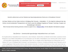 Tablet Screenshot of naturheilpraktisches-zentrum.de